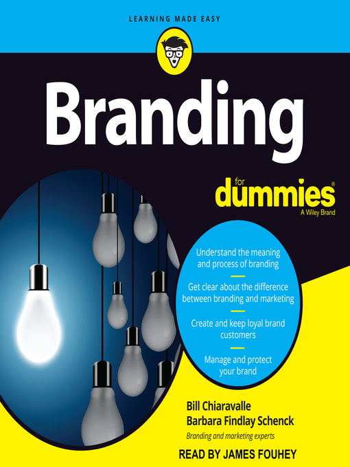 Title details for Branding for Dummies by Bill Chiaravalle - Wait list